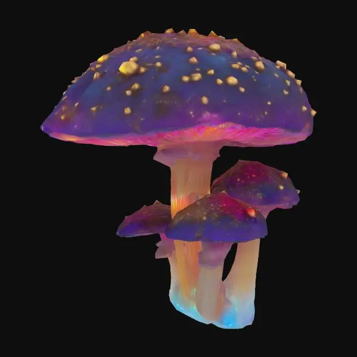 3D model for Luminous Fungi