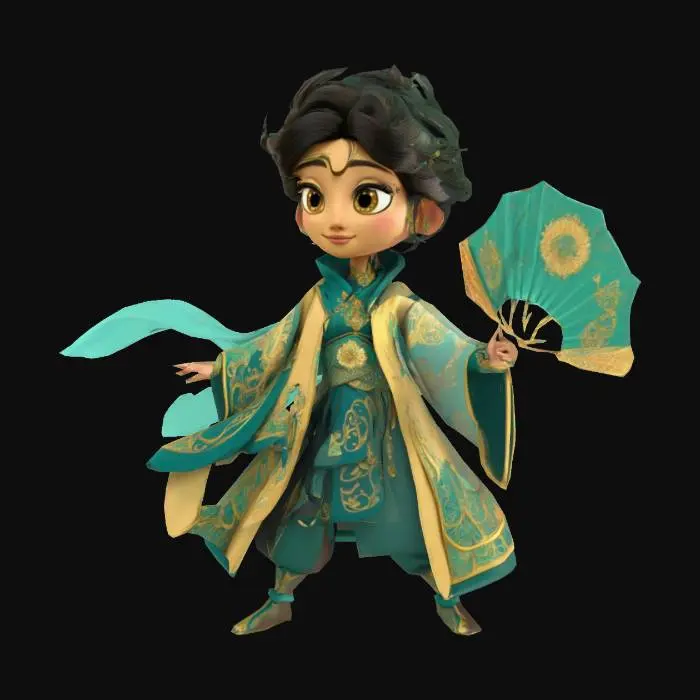 3D model for Wind Dancer