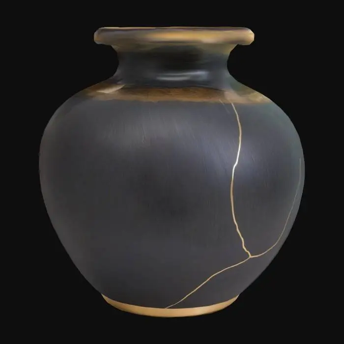 3D model for Kintsugi Vase