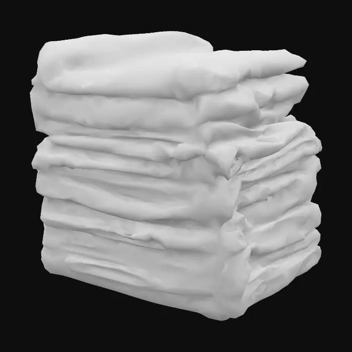 3D model for Folded Clothes Stack