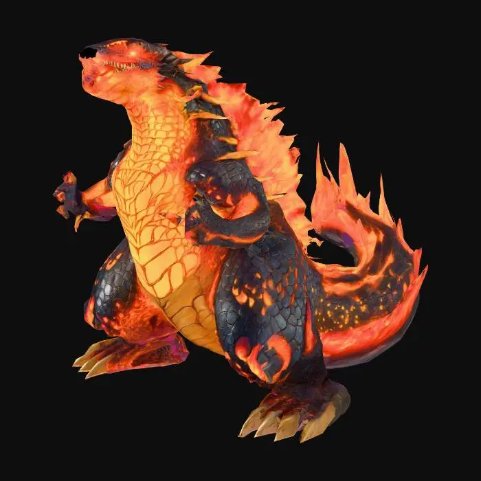 3D model for Inferno Beast