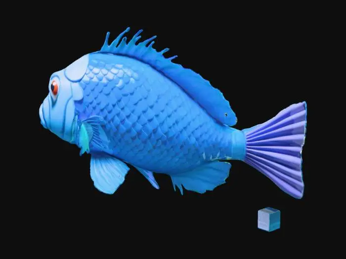 3D model for make me a fish that lives in the great barrier reef
