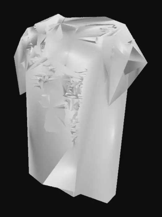 3D model for tee-shirt-3d