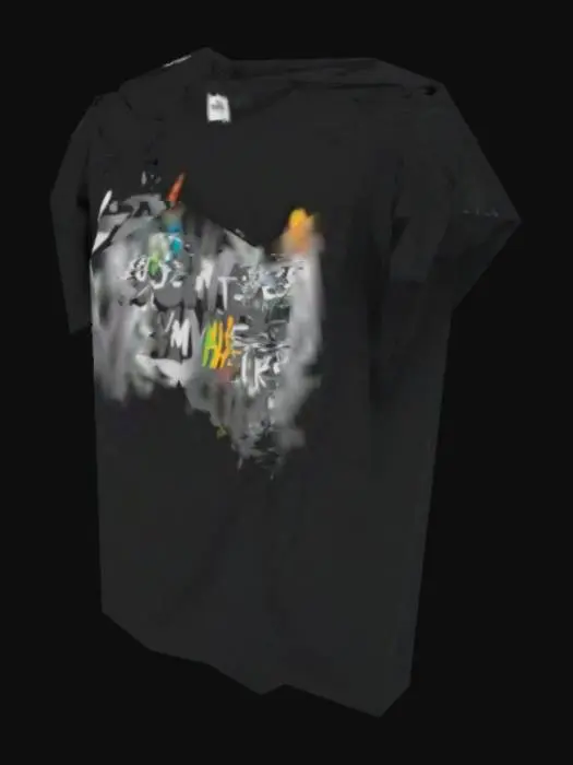 3D model for tee-shirt-3d