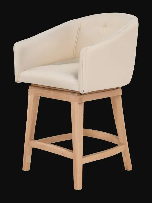 3D model for Cozy Swivel Barstool