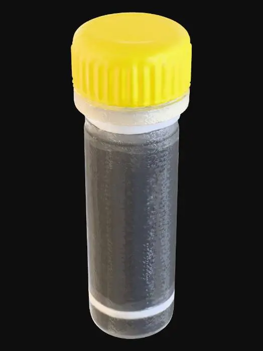 3D model for Yellow-Capped centrifuge tube