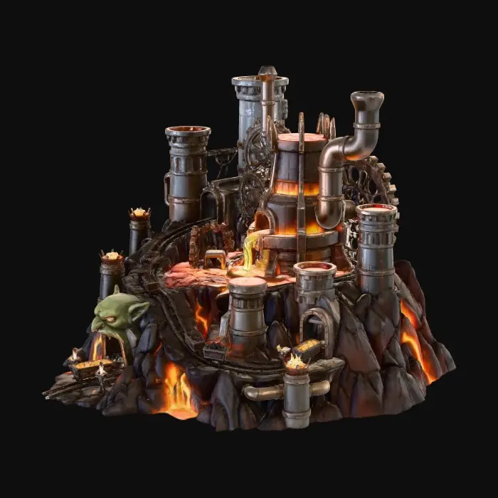 3D model for Inferno Foundry