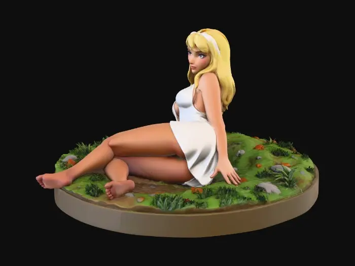 3D model for Gwen Stacy - Naughty