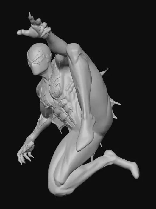 3D model for Spider-man 2099: Futuristic Web Slinger
