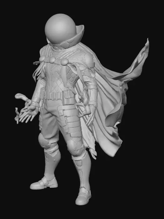 3D model for Mysterio - Sorceror, #Thanksgiving#