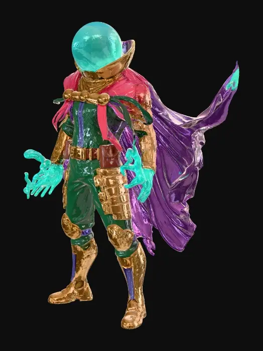 3D model for Mysterio - Sorceror, #Thanksgiving#