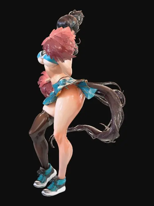 3D model for Cheerleader Spirit