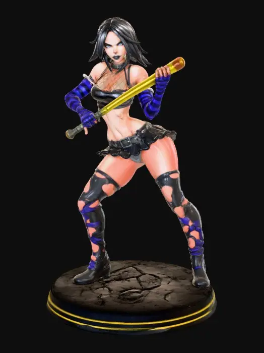 3D model for Hack Slash 3