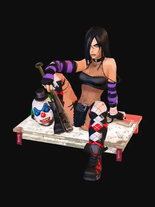 3D model for Hack Slash Warrior