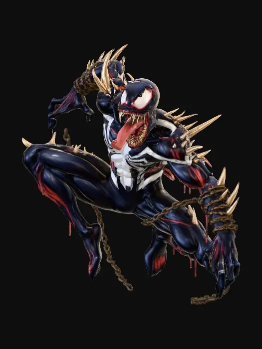 3D model for Symbiote Venom Enraged