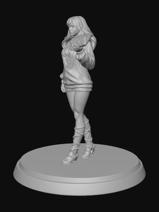 3D model for Mary Jane Night Out with Sweater