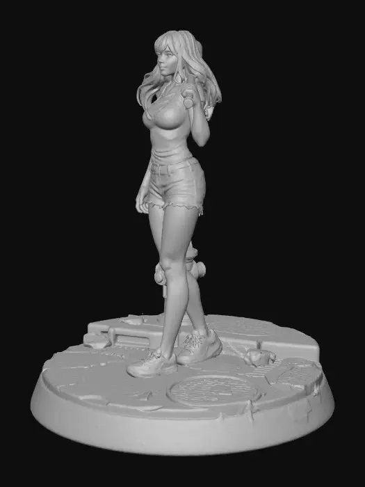 3D model for Mary Jane with Bat