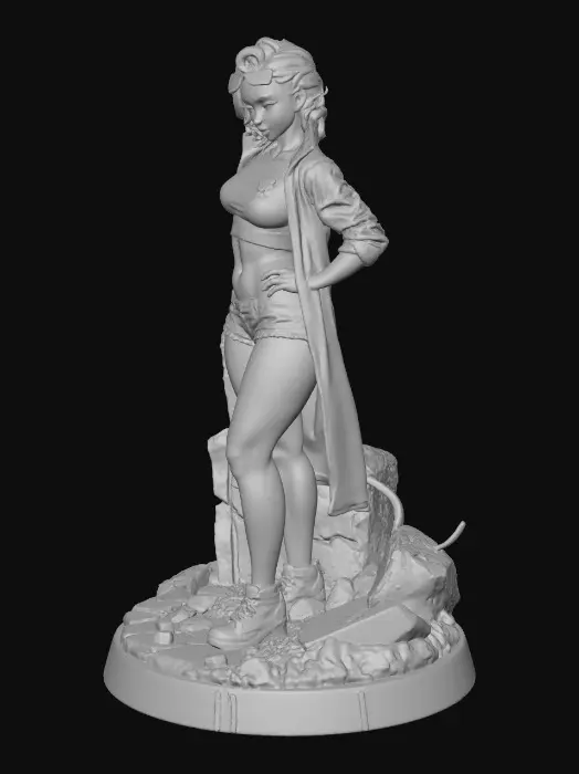 3D model for Jubilee - Jean Shorts