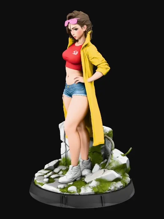 3D model for Jubilee - Jean Shorts