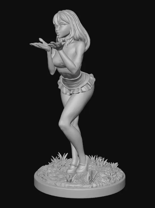 3D model for Gwen Stacy - Cute
