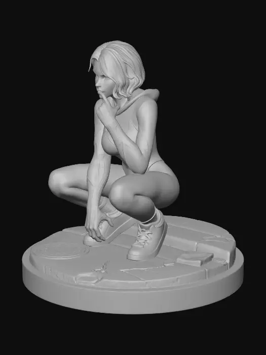 3D model for Ghost Spider