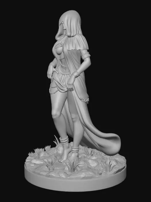 3D model for Goddess of the pain