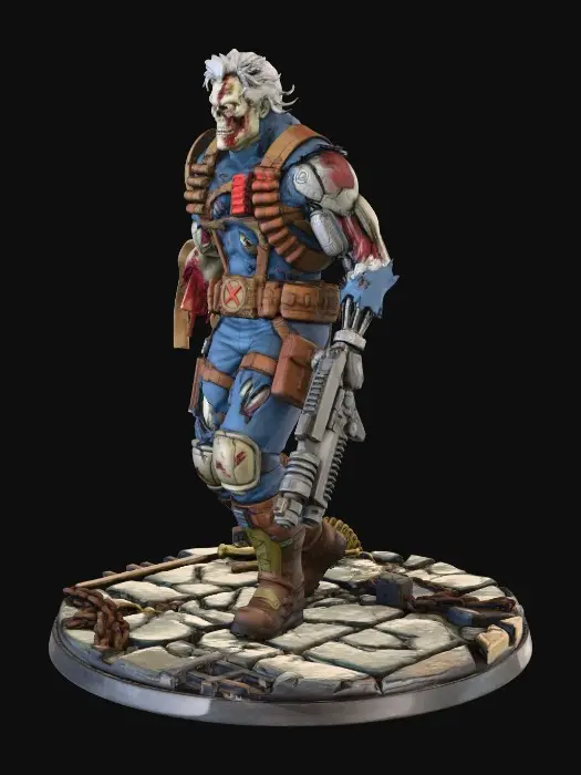 3D model for Cable - Zombie