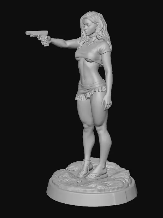 3D model for Short Skirt - Sexy