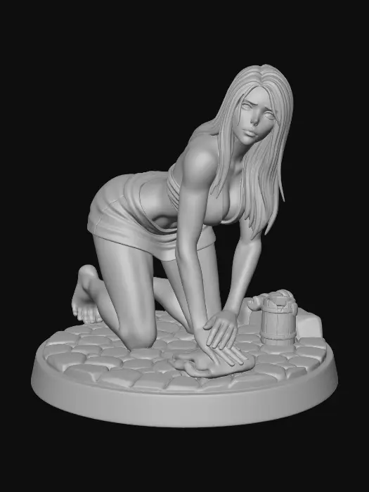 3D model for Broomie's RestMaid