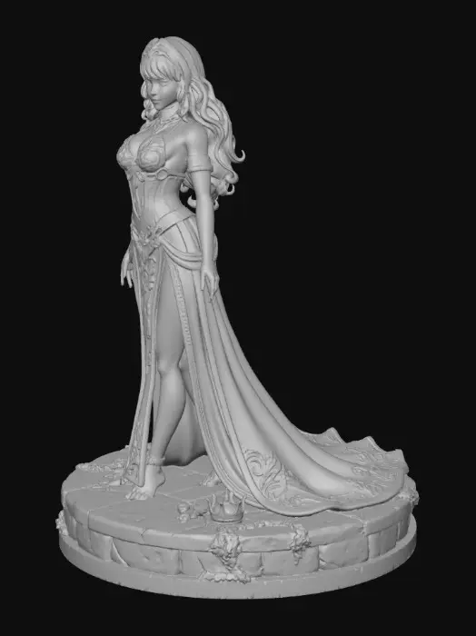 3D model for Princess Solenne (The Morning Star)