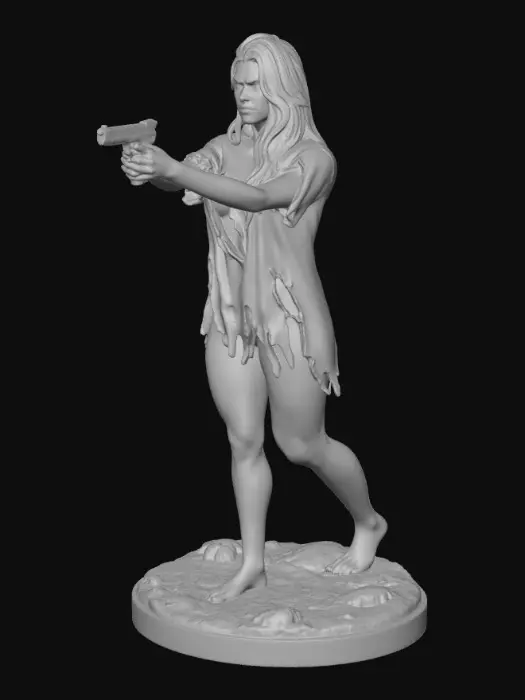 3D model for Survivor's Stand bystander