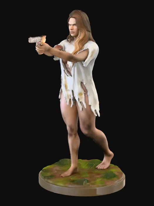 3D model for Survivor's Stand bystander