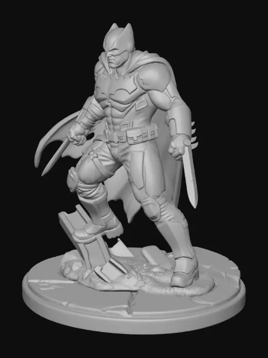 3D model for Batman - Dark Vigilante Figurine