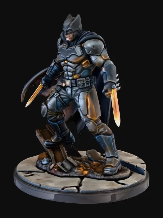3D model for Batman - Dark Vigilante Figurine