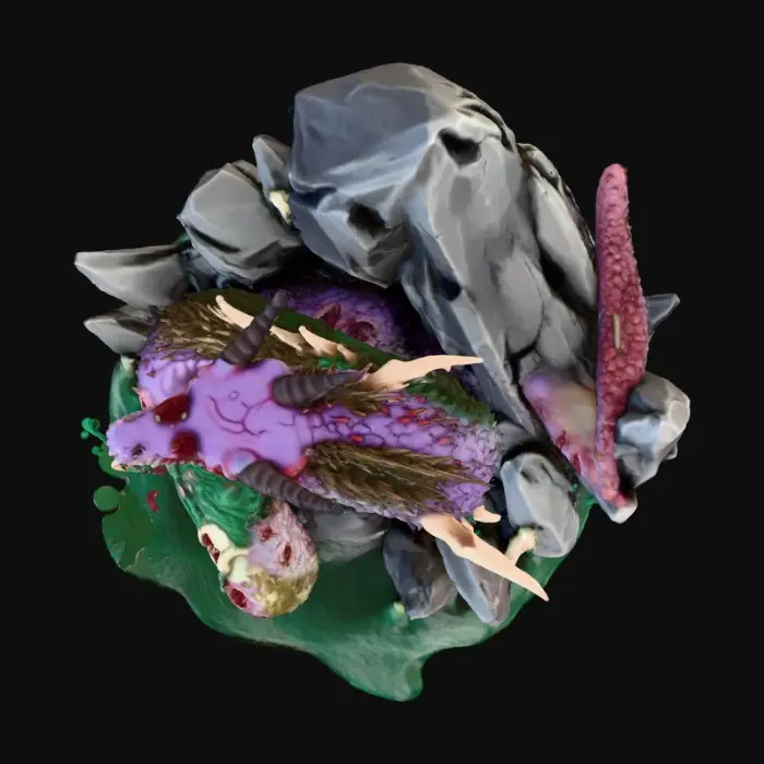 3D model for Serpent of the Abyss