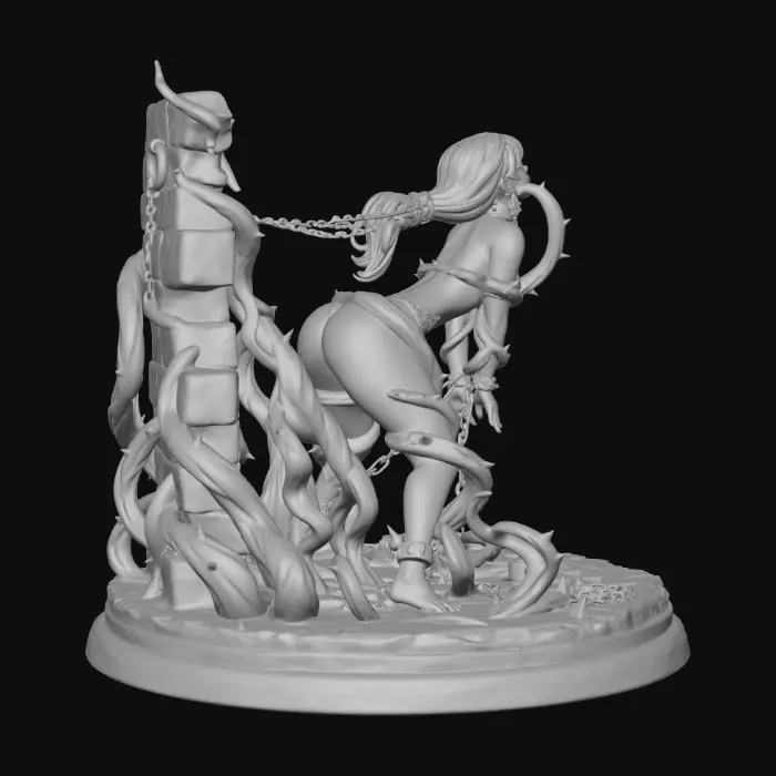 3D model for Princess Solenne (The Morning Star) - Tendrils