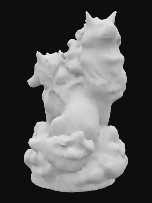 3D model for Ethereal Guardians