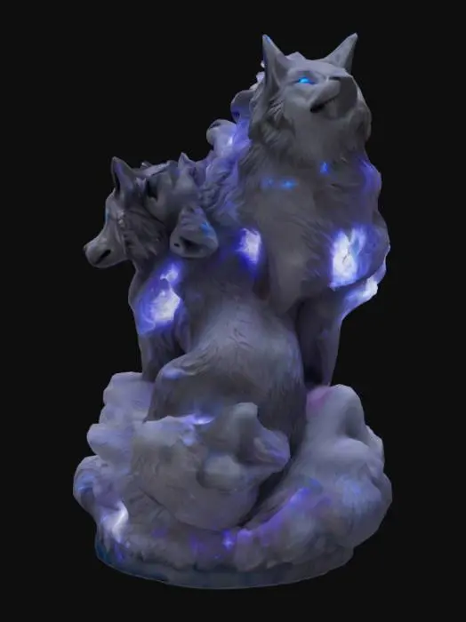 3D model for Ethereal Guardians