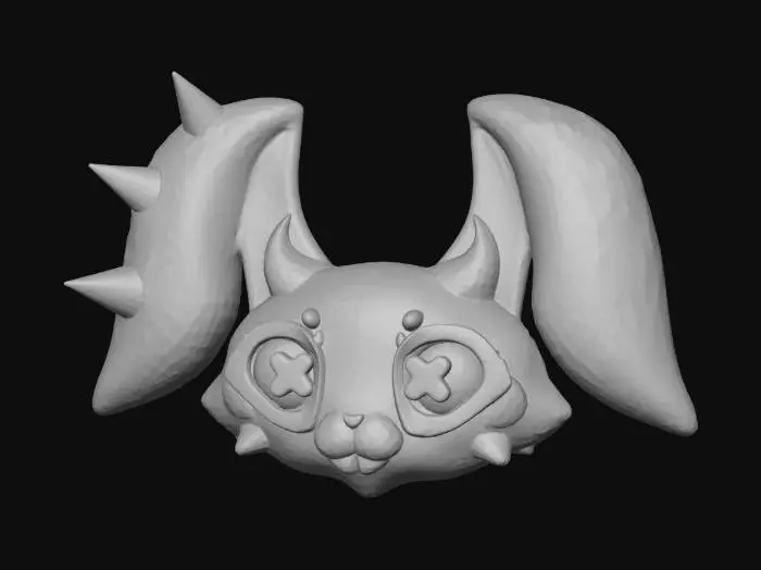 3D model for Spiky Bunny Delight