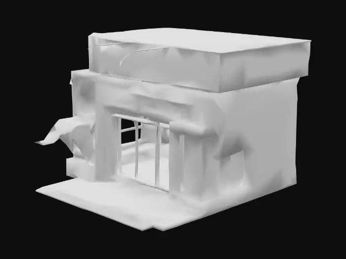 3D model for Bank Kiosk