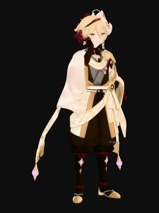 3D model for Haori Aether