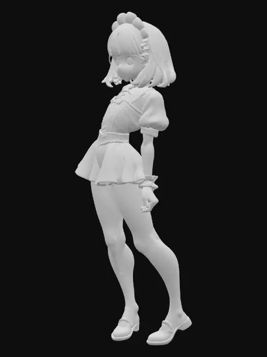 3D model for Maid in Monochrome