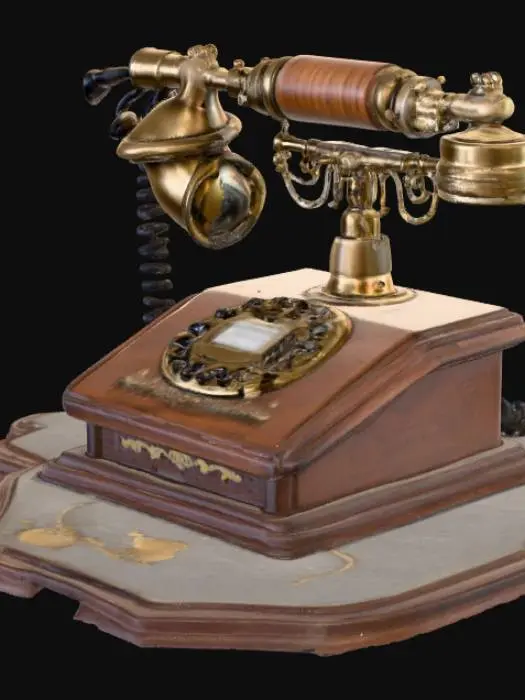 3D model for Vintage Rotary Telephone