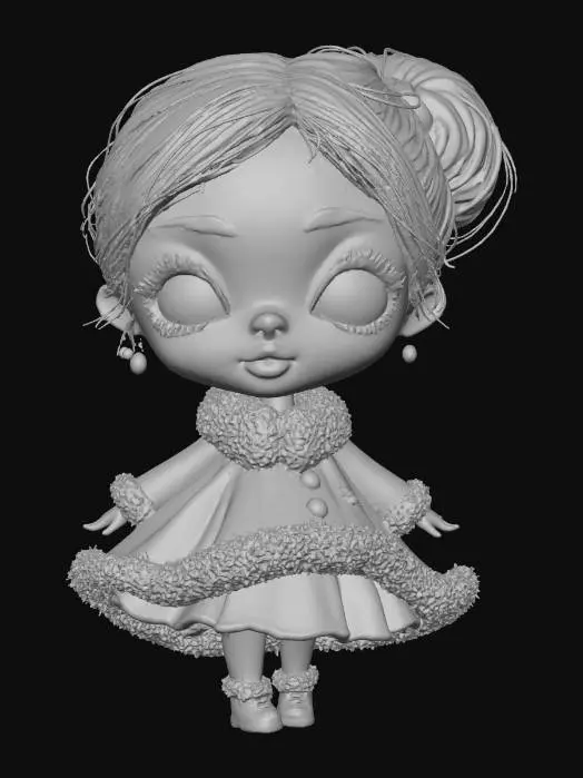 3D model for Winter Wonderland