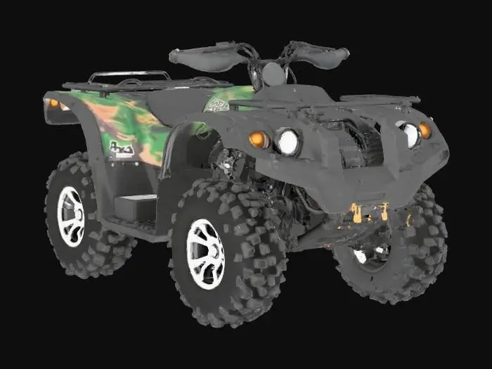 3D model for Camouflage ATV
