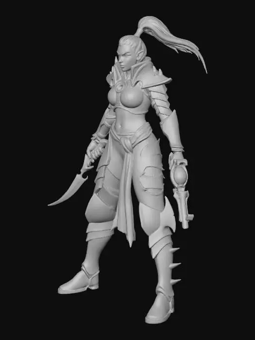 3D model for Warrior Aegis