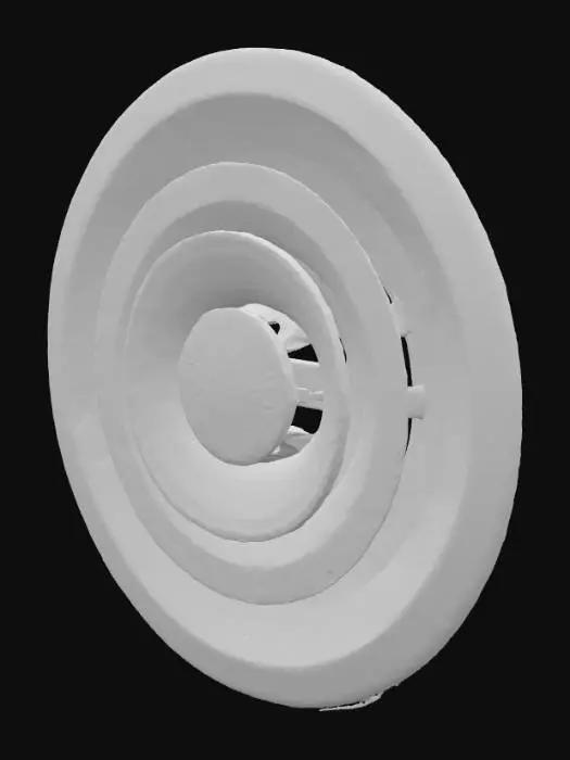 3D model for Ceiling Diffuser Round
