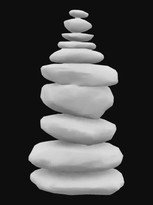 3D model for Stone Balance