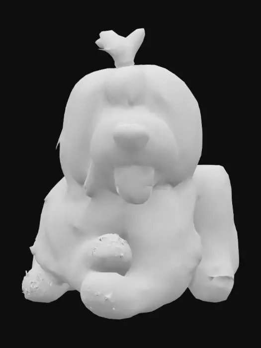 3D model for Bowser the sheepdog