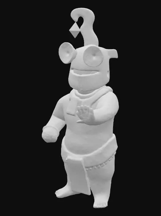 3D model for Ancient Guardian Statue
